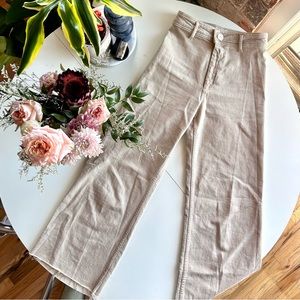 Zara wide leg jeans (the marine straight)